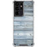 Weathered Blue Wood Galaxy S21 Ultra 5G Clear Case
